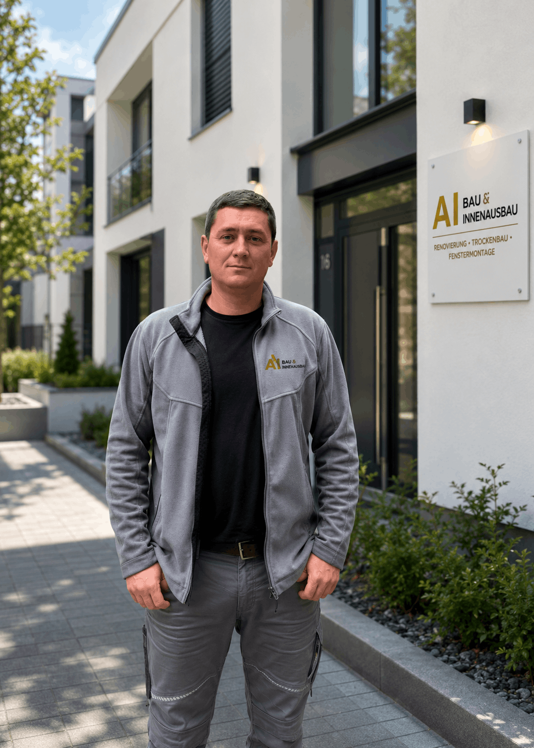 AI Bau & Innenausbau Iserlohn – Firmenfahrzeug